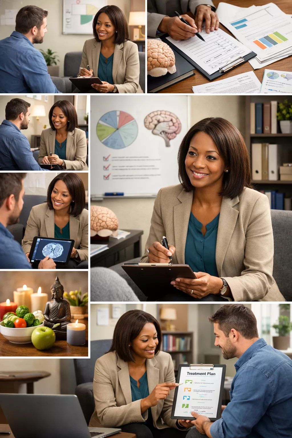 Regular therapy sessions for sustained emotional wellbeing