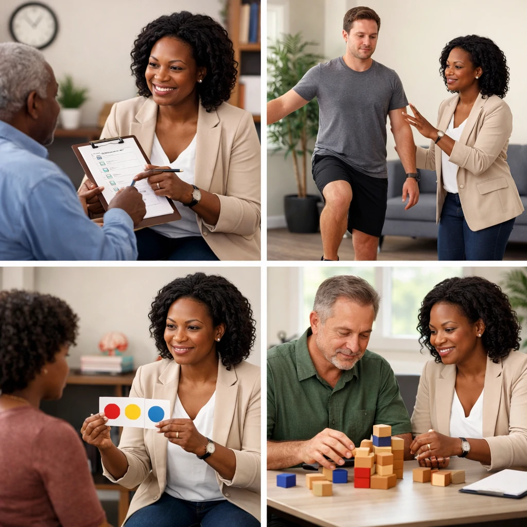 Remote clinical assessments and telehealth evaluations