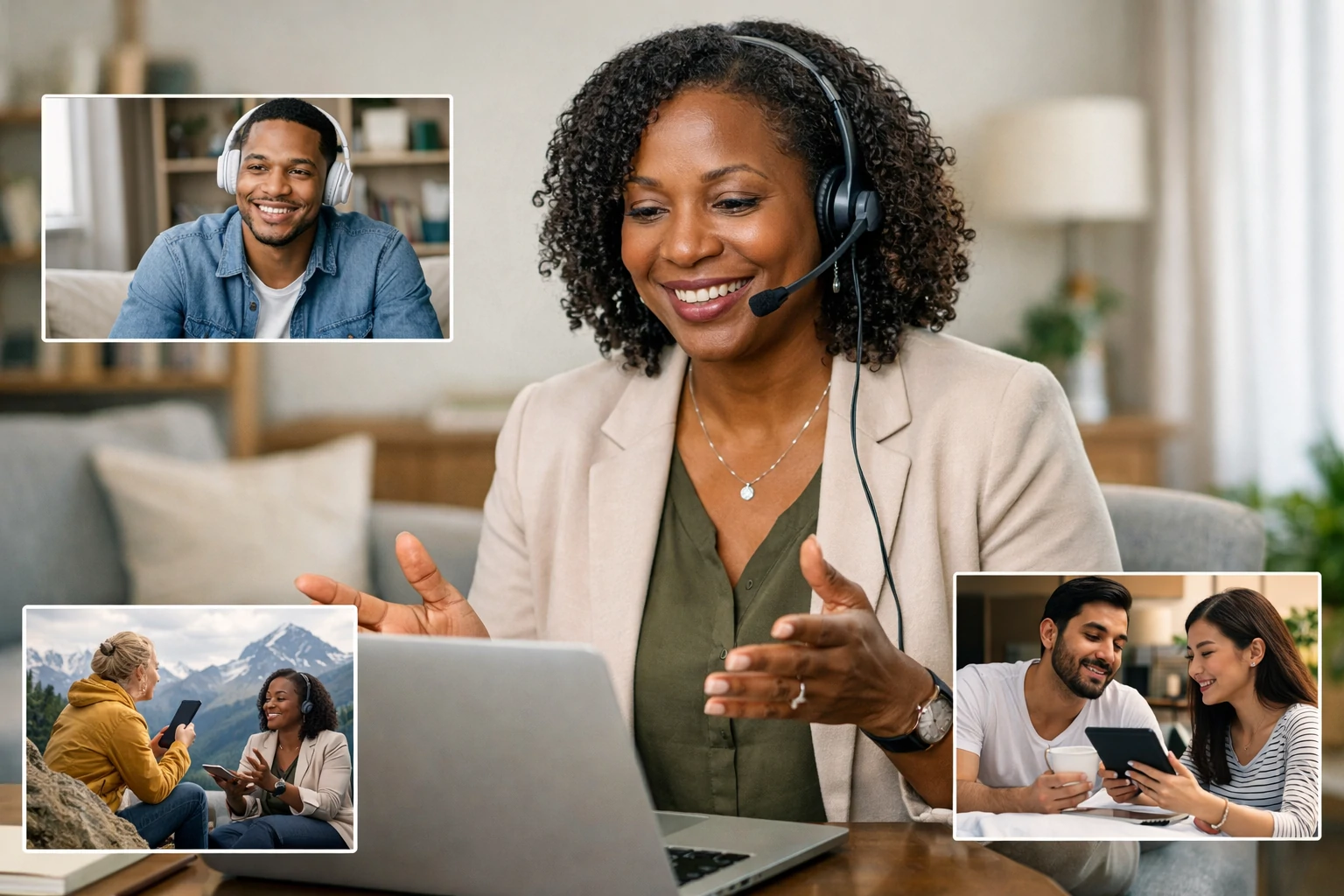 Secure online therapy platform for remote sessions